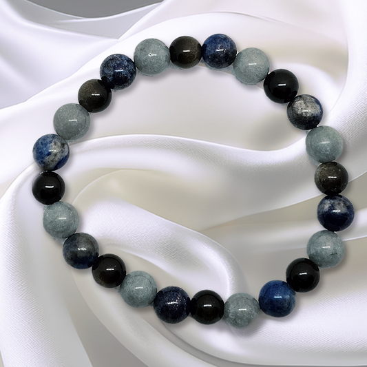 Lapis, Burmese Jade, Moonstone