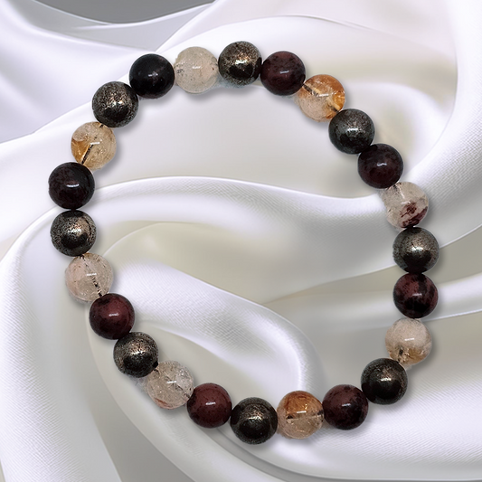 Citrine, Pyrite, Jasper