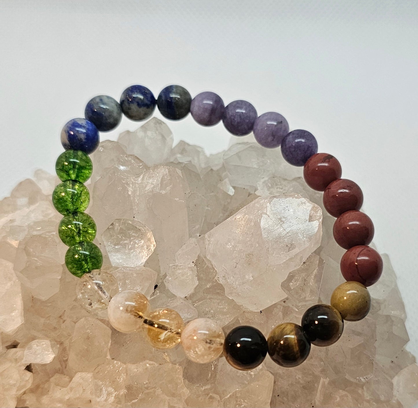 Pride/Diversity/Chakra bracelet