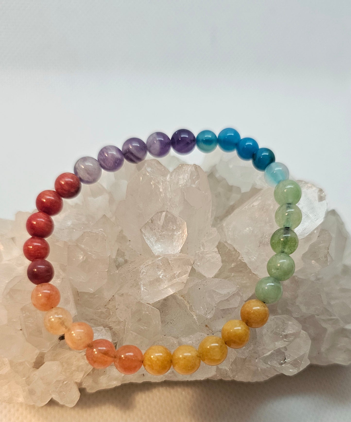 Pride/Diversity/Chakra bracelet