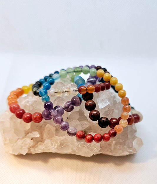 Pride/Diversity/Chakra bracelet