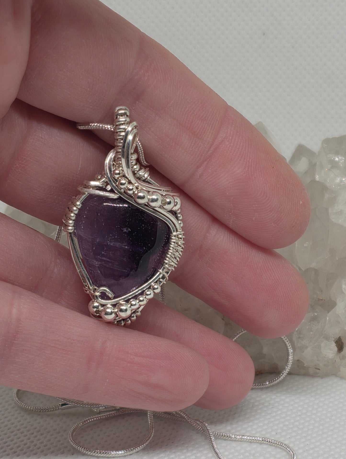 Amethyst swirl