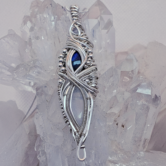 Moonstone Labradorite with moonstone accent